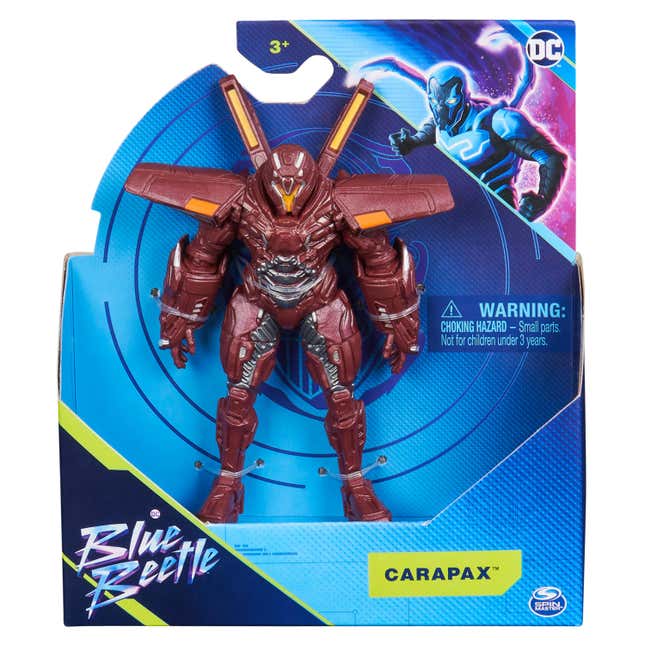 Image for article titled DC Studios' Blue Beetle Merch Teases Ancient Powers and Superhero Action