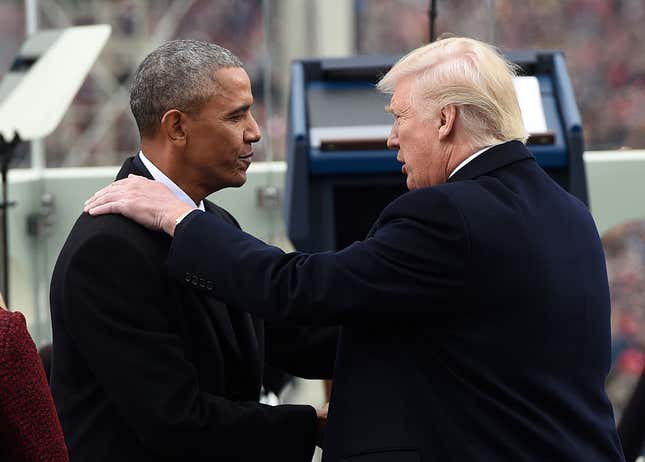 Image for article titled Obama Called Trump a ‘Corrupt Motherfucker’ and a ‘Racist, Sexist Pig,’ New Book Claims