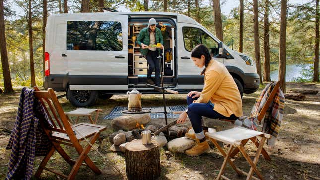 The Ford Transit van is a mainstay of both the camper and vanlifer communities. 
