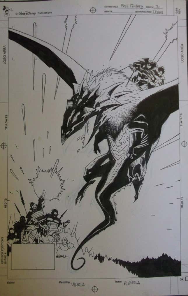 Image for article titled Wait, Kurt Busiek &amp; Mike Mignola Made A Final Fantasy Comic??!!