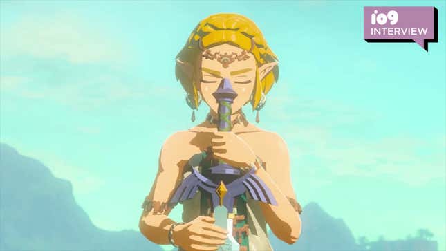 Princess Zelda in The Legend of Zelda: Tears of the Kingdom. 