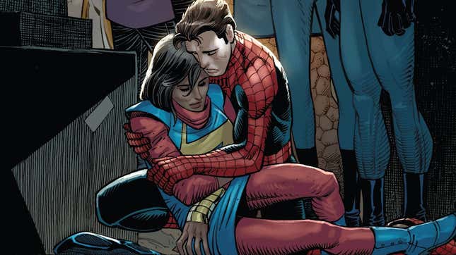 Image for article titled Amazing Spider-Man #26 Does Ms. Marvel Dirty