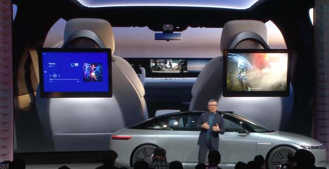 Imagen para el artículo titulado Sony anuncia su marca de autos eléctricos AFEELA, y llegará en 2026