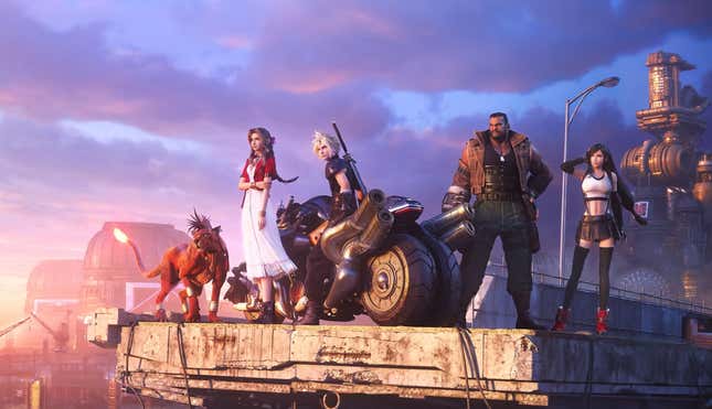 Final Fantasy VII es uno de los títulos más conocidos de Square Enix. Microsoft intentó comprar la compañía