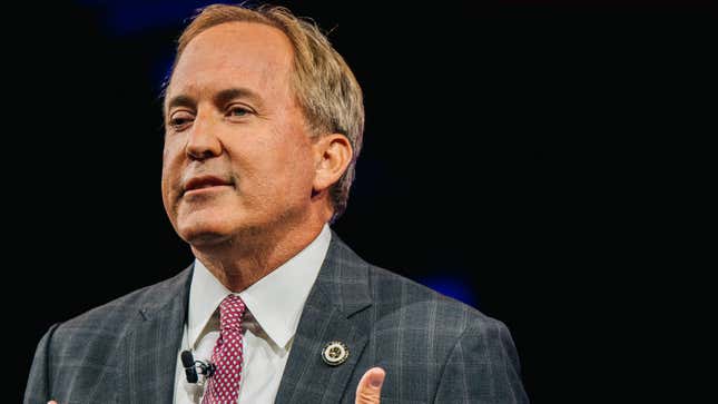 Texas Attorney General Ken Paxton often uses his office like a battering ram and bullhorn, decrying the excesses of big tech while rarely doing much individually to rein in industry excesses.