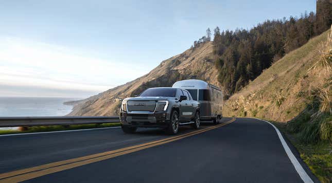 Image for article titled The 2024 GMC Sierra EV Denali Is a 754-HP Luxury Electric Pickup Truck