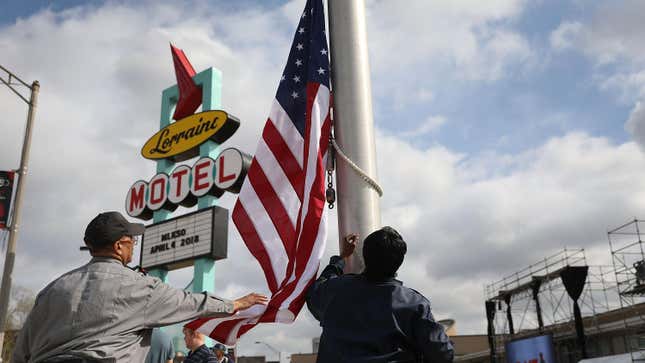 The Lorraine Motel in Memphis, today the National Civil Rights Museum