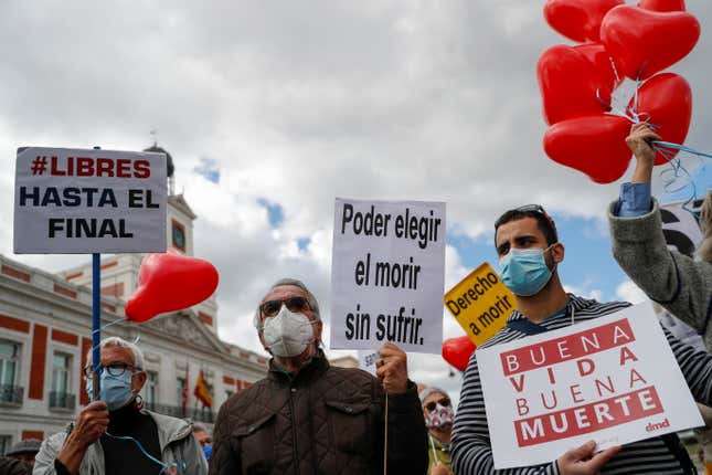Image for article titled Daily Brief:スペインで安楽死合法化