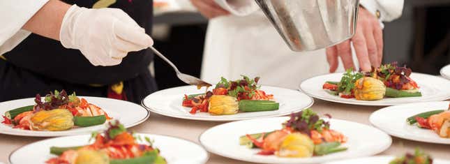 Catering from Anton Mosimann's private club.