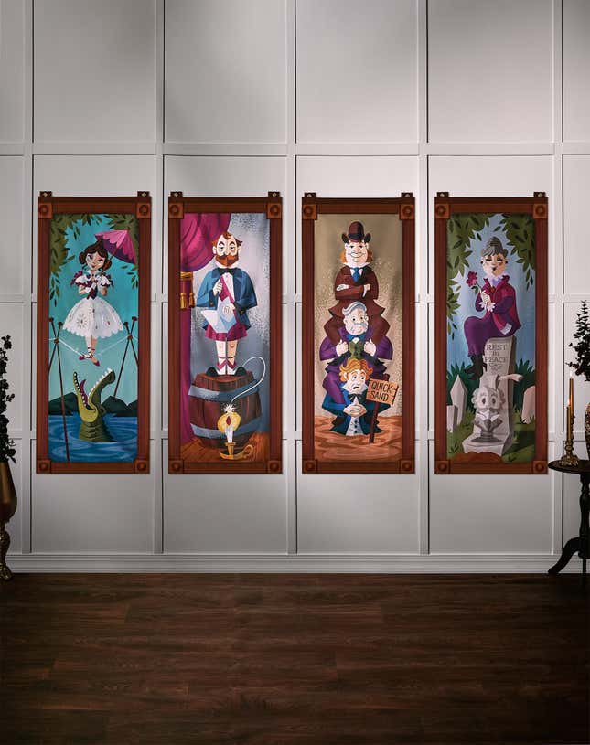 Haunted Mansion Panels