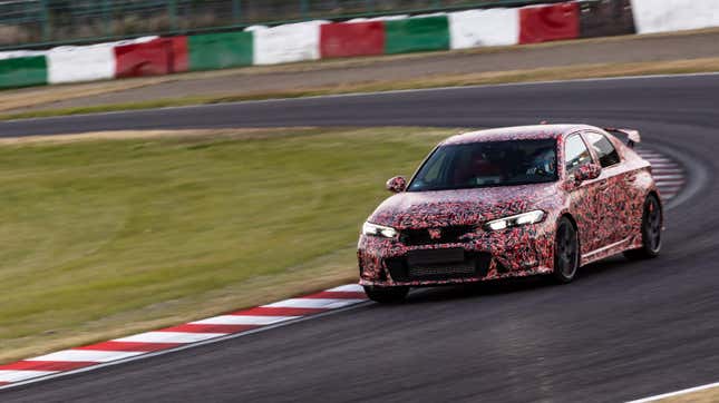 Image for article titled The 2023 Civic Type R is Finally Making its First Public Appearance in the U.S.
