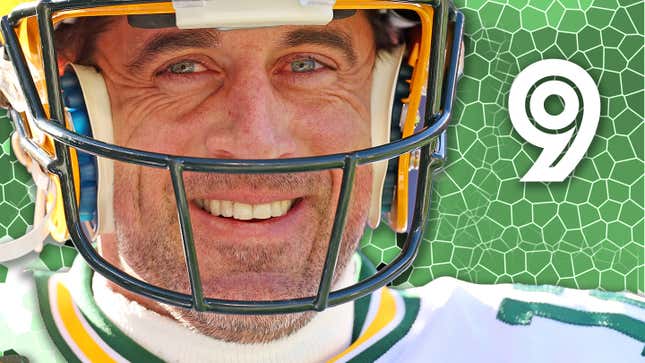Image for article titled IDIOT OF THE YEAR No. 9: Aaron Rodgers