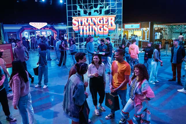 Image for article titled The 21 Coolest (and Scariest) Things We Spotted at &#39;Stranger Things: The Experience&#39;
