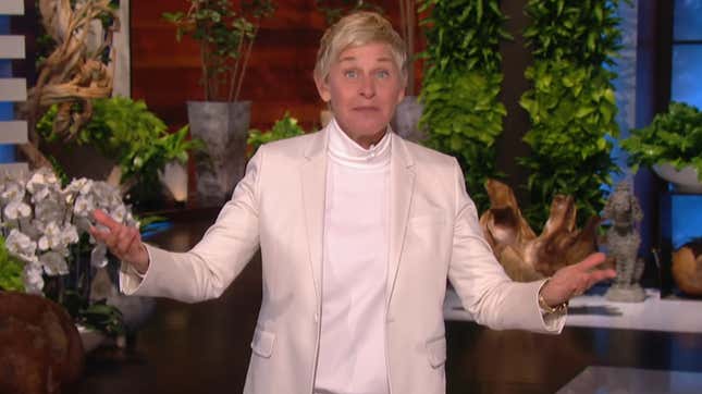 Image for article titled Ellen Decries &#39;Cancelation,&#39; Says Allegations of an Abusive Workplace Were &#39;Orchestrated&#39;
