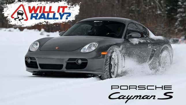 Image for article titled Will a Stock 2008 Cayman S Rally? Heck Yes It Will