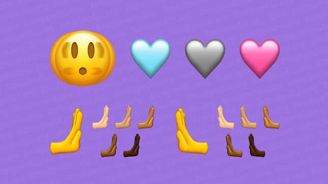 Einige Der Vielen Neuen Entwurfs-Emojis, Die Emojipedia Für Die Aufnahme In Den Offiziellen Katalog Erwägt.