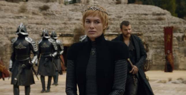 Image for article titled A comprehensive guide to all the side-eye and knowing glances in the “Game of Thrones” finale
