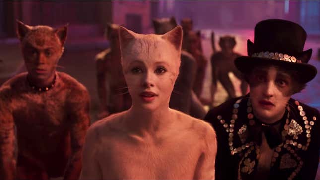 Image for article titled Cats Is the Ultimate Cinematic Test