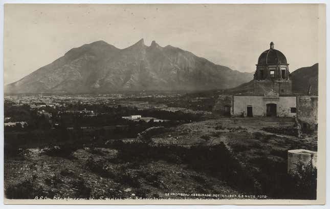 The domed bishop’s palace, whose construction started in 1787, is one of Monterrey’s few colonial buildings.