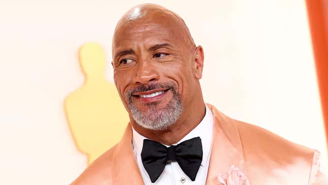 The Rock still rehashing Black Adam's flop at the Oscars