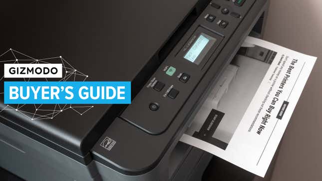 Gizmodo printer's buyers guide