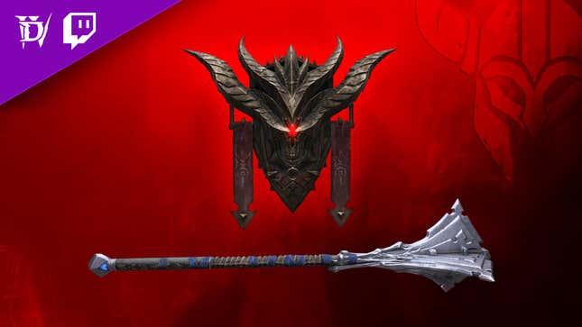 Diablo IV Barbarian twitch drop