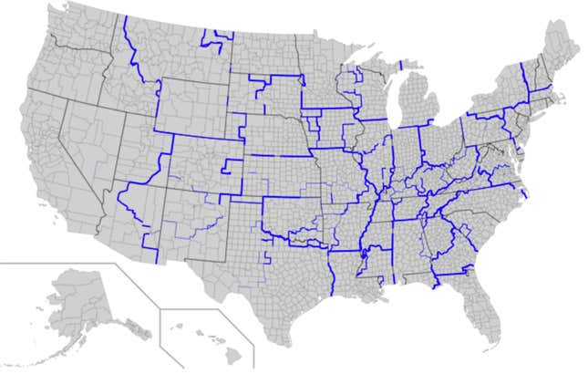 mobility borders map