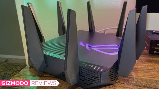 Image for article titled Asus&#39; First Wi-Fi 6E Router Is a Beast for Gaming, but Struggles Everywhere Else