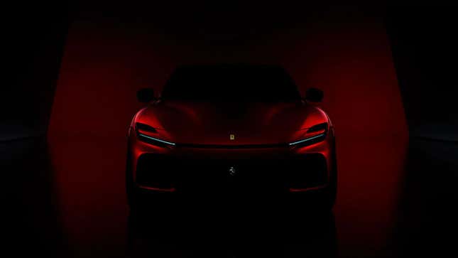 Image for article titled Of Course The Ferrari Purosangue Will Get The V12