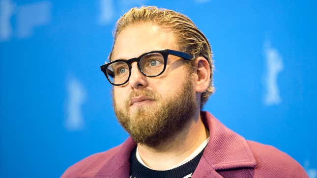 Jonah Hill photographed on the red carpet during the Mid-90s premiere at the Berlin Film Festival
