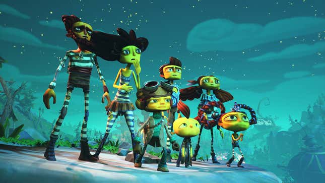 Raz and his family, including his dad, mom and siblings.