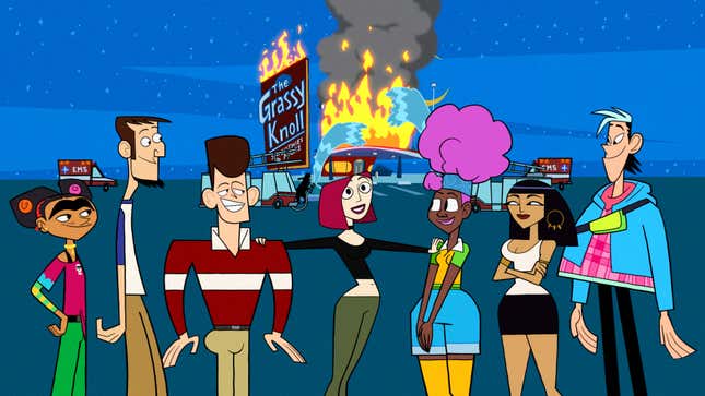 Imagen para el artículo titulado Aquí está tu historia retorcida: primer vistazo a la nueva serie Clone High de HBO Max