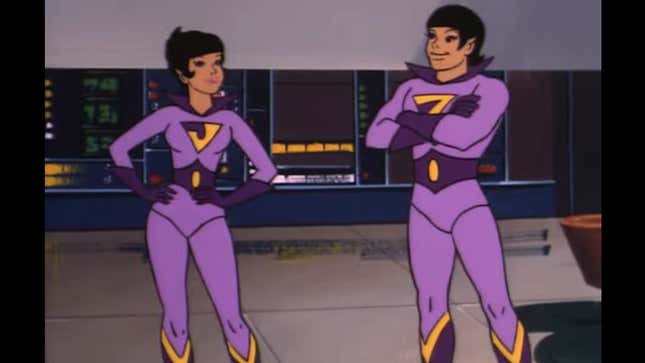  A screenshot of DC Comics' Wonder Twins