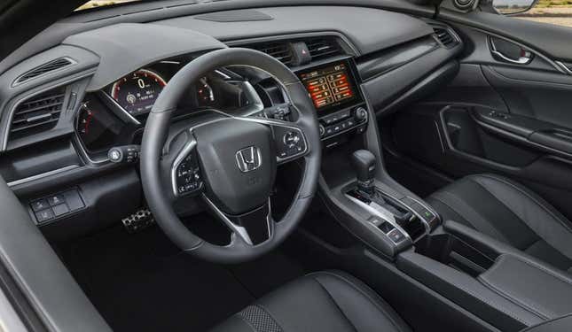 2020 Honda Civic interior