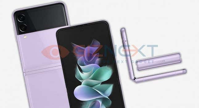 Imagen para el artículo titulado Se filtran al completo los nuevos teléfonos plegables de Samsung