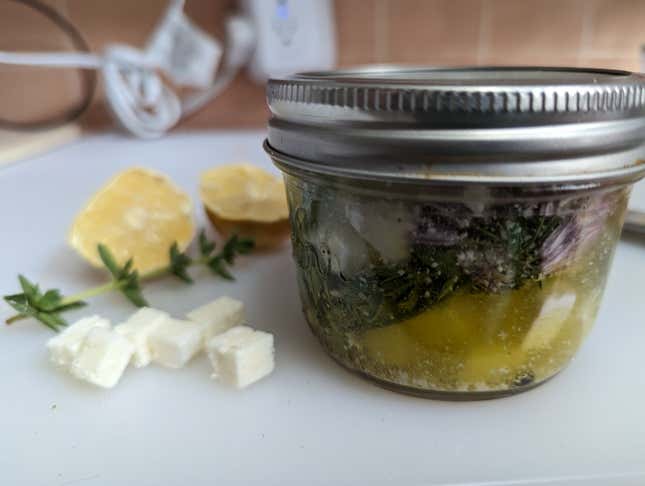 Image for article titled You Should Preserve Your Feta in Oil