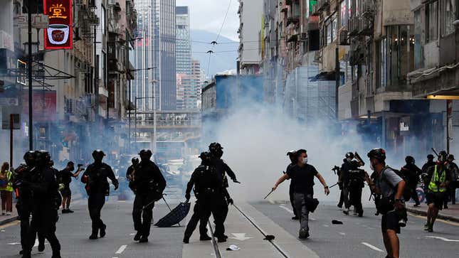 Image for article titled Asia:香港の自由は4カ月で奪われた