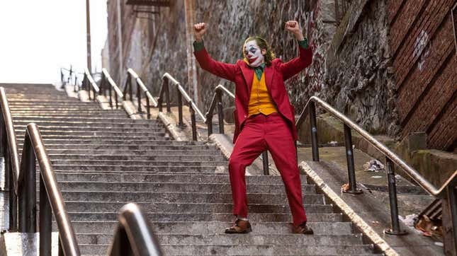 Joaquin Phoenix in Joker.