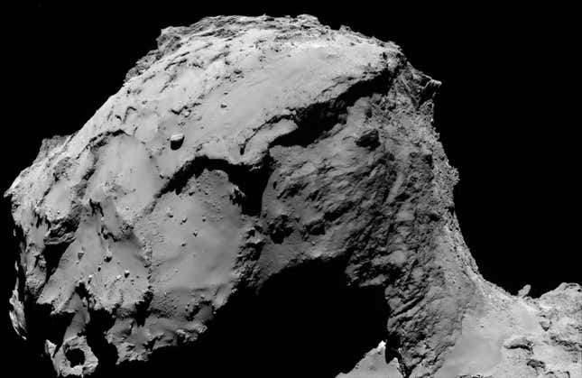 Image for article titled Photos: What it’s like to be a spacecraft crash-landing into a comet