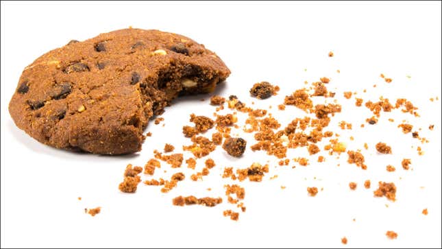 crumbled cookie 