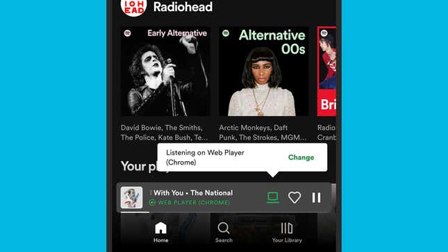 Spotify screenshot