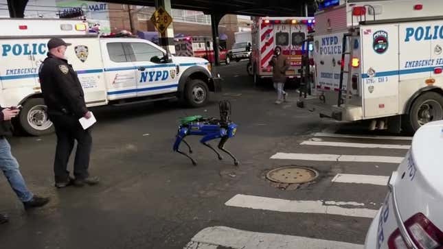 Image for article titled How Law Enforcement Agencies Around the Globe Are Using Robo-Dogs
