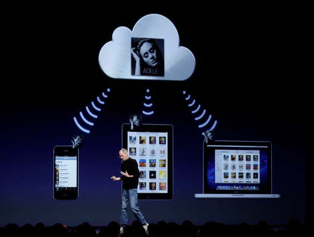 Steve Jobs iCloud