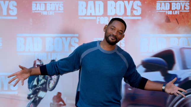 Will Smith poses at the ‘Bad Boys For Life’ launching photocall on January 8, 2020. 