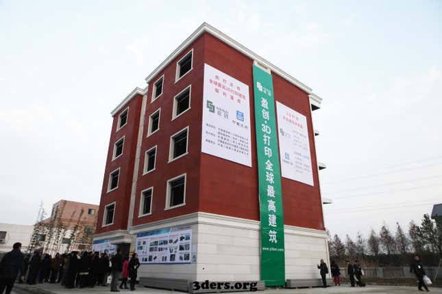 Image for article titled You may soon be living in a 3D-printed apartment