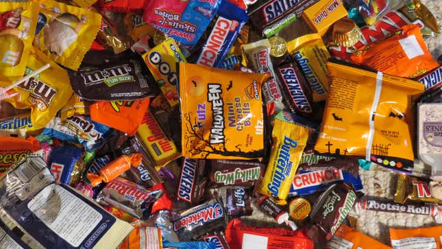 Image for article titled Too much Halloween candy can be deadly