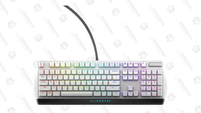 This Alienware Low-Profile Gaming Keyboard Is 50% Off And Looks And Plays Great