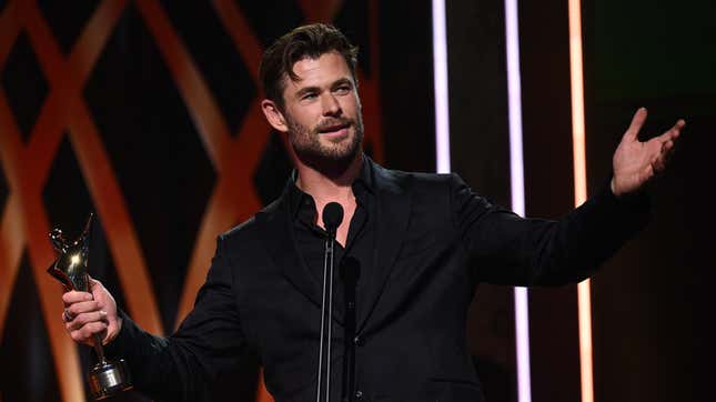 Chris Hemsworth at the 2022 AACTA awards
