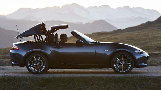 Image for article titled Where Should The Batteries In The Hybrid Or EV Mazda Miata Go?