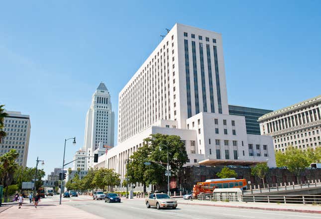 The United States Court House in Los Angeles